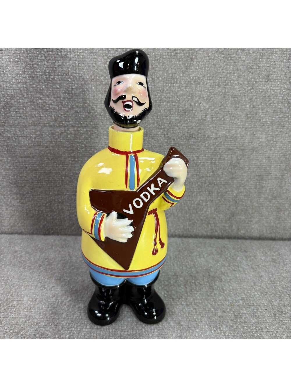 Vintage 1960s Swank “Member Of The Bar” Vodka Decanter Ceramic Japan